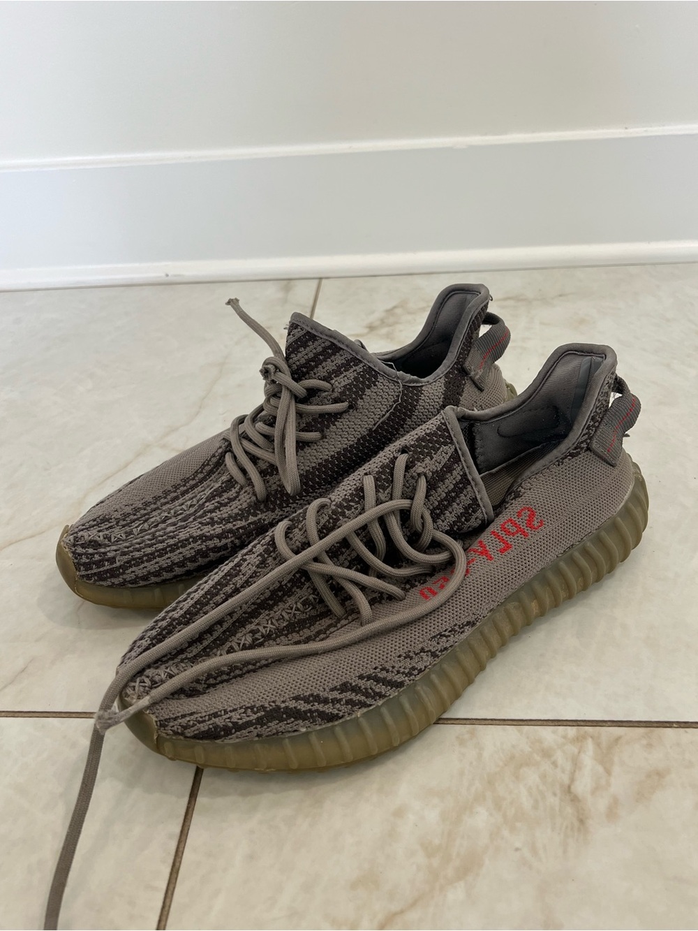 Adidas Yeezy Boost 350 V2 Beluga 2.0 Sneakers Size 11 US